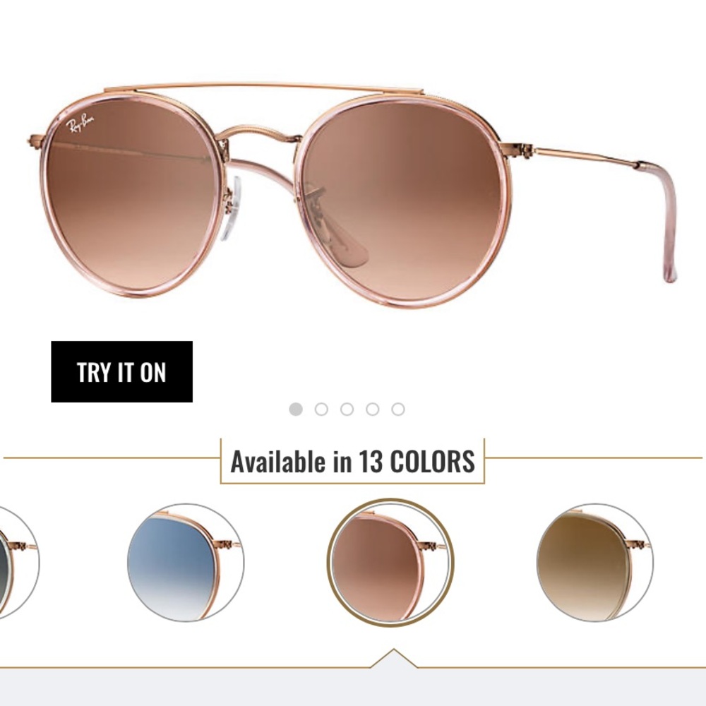 Ray Ban Double Round Bridge